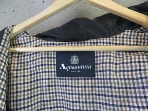 1240b10◆ダウンライナー付属◆Aquascutum アクアスキュータム 裏地ノバチェック フィールドコート 10/ジャケット/シャツ/レディース/女性_画像9