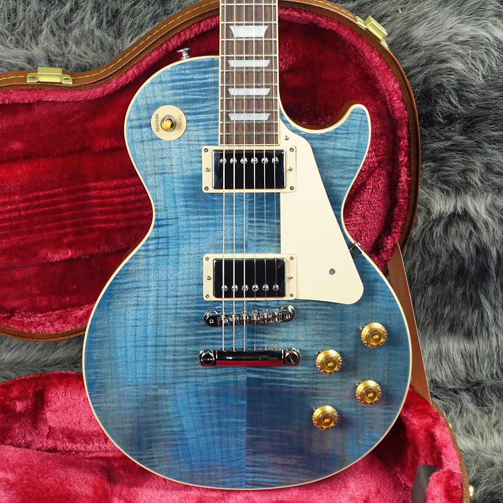 Gibson Custom Color Series Les Paul Standard 50s Figured Top Ocean Blue_画像9