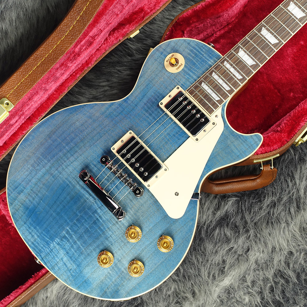 Gibson Custom Color Series Les Paul Standard 50s Figured Top Ocean Blue_画像1
