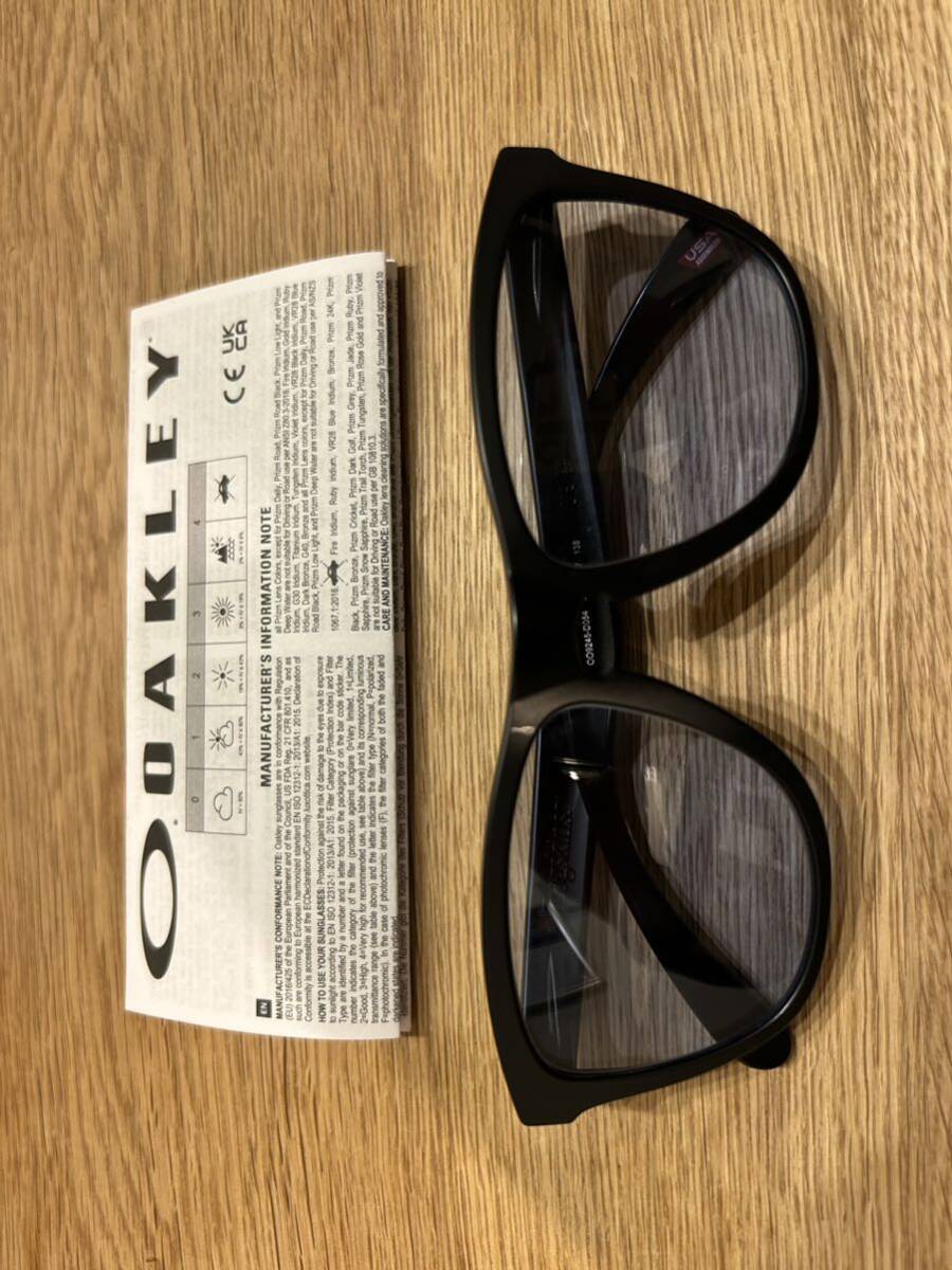 OAKLEYオークリー9245ライトブルーサングラスフロッグスキンD0の画像2