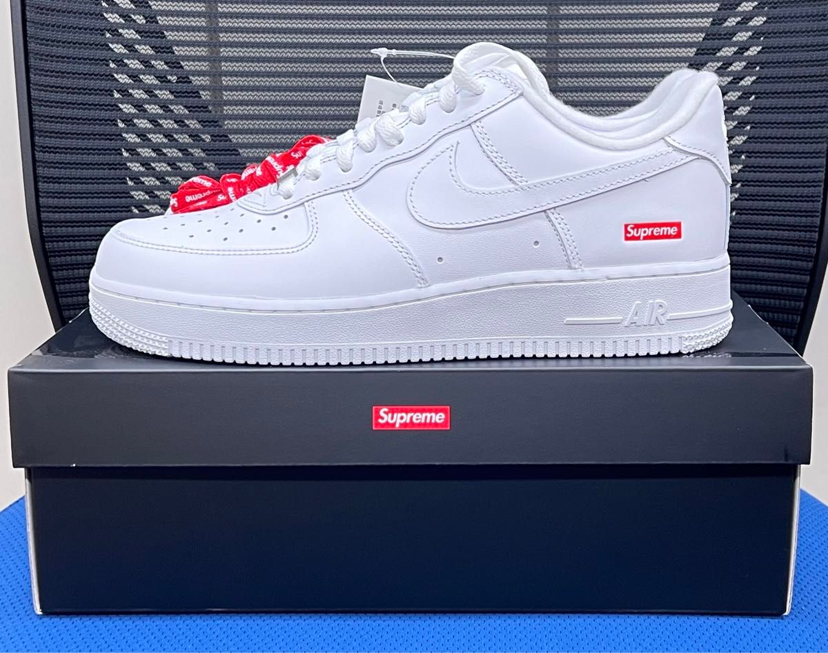 NIKE × Supreme AIR FORCE 1 LOW SP WHITE ナイキ シュプリーム エア フォース 白 26.5