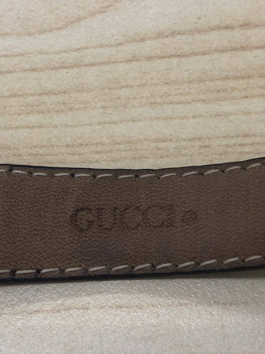 GUCCI グッチ レディース腕時計 クオーツ 電池未交換 動作未確認 ケース付きの画像6