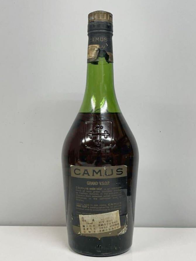 未開栓 CAMUS カミュ GRAND V.S.O.P グランドブイエスオーピー ROYAL CHOICE COGNAC 700ml 40度 ブランデー 特級 古酒 の画像3