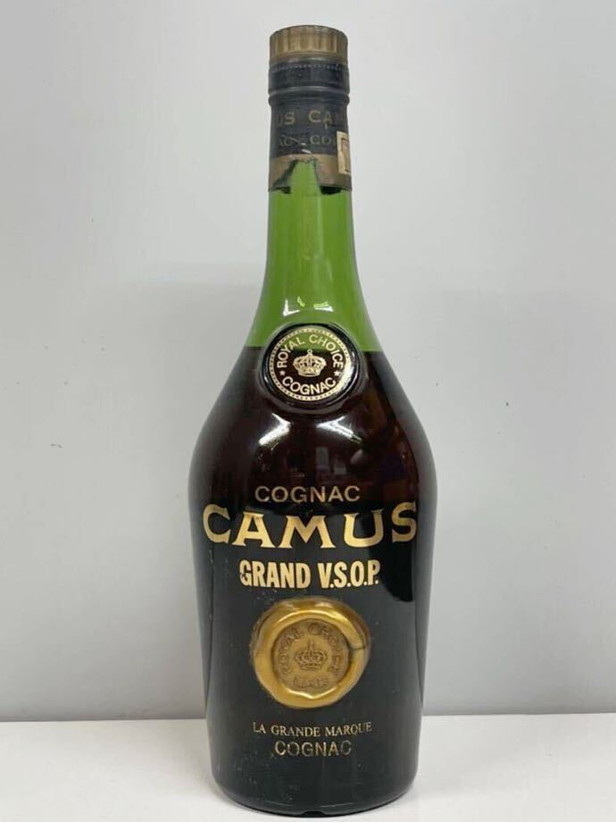未開栓 CAMUS カミュ GRAND V.S.O.P グランドブイエスオーピー ROYAL CHOICE COGNAC 700ml 40度 ブランデー 特級 古酒 の画像2