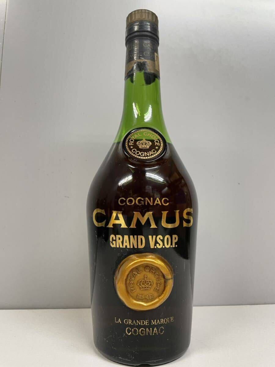 未開栓 CAMUS カミュ GRAND V.S.O.P グランドブイエスオーピー ROYAL CHOICE COGNAC 700ml 40度 ブランデー 特級 古酒 の画像10