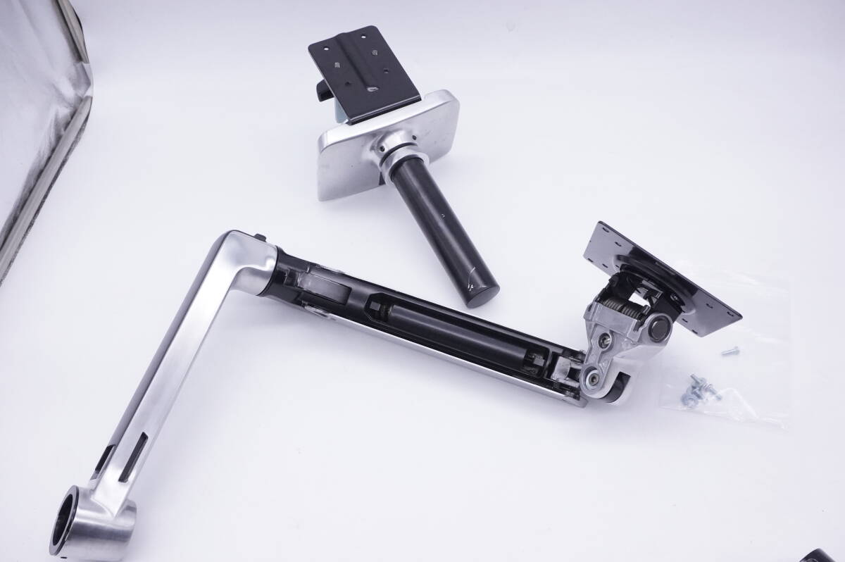  L goto long LX стол монитор arm 45-241-026 aluminium 34 дюймовый (3.2~11.3kg) до VESA серебряный ③