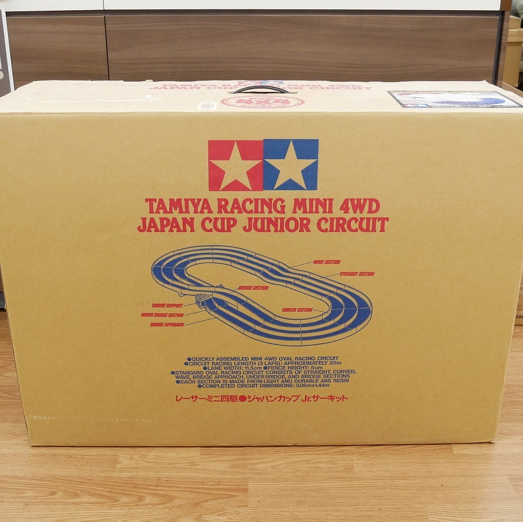 タミヤ TAMIYA ミニ四駆 ジャパンカップ ジュニアサーキット（レッド/ホワイト/ブルー） 94892の画像1