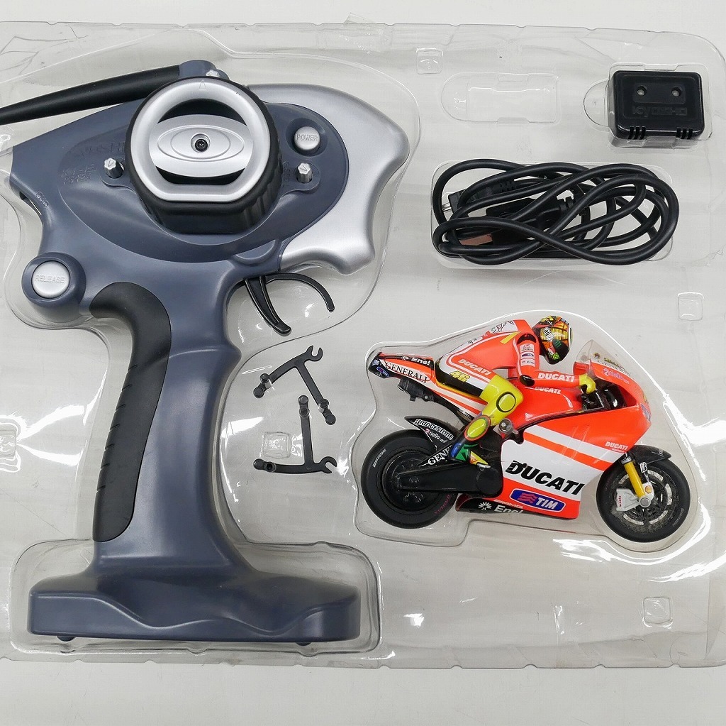 【1円スタート】KYOSHO ラジコン MOTO RACER MINIーZ Radio Controlled Electric Powered Motorcycle MCー01 2.4GHz_画像4