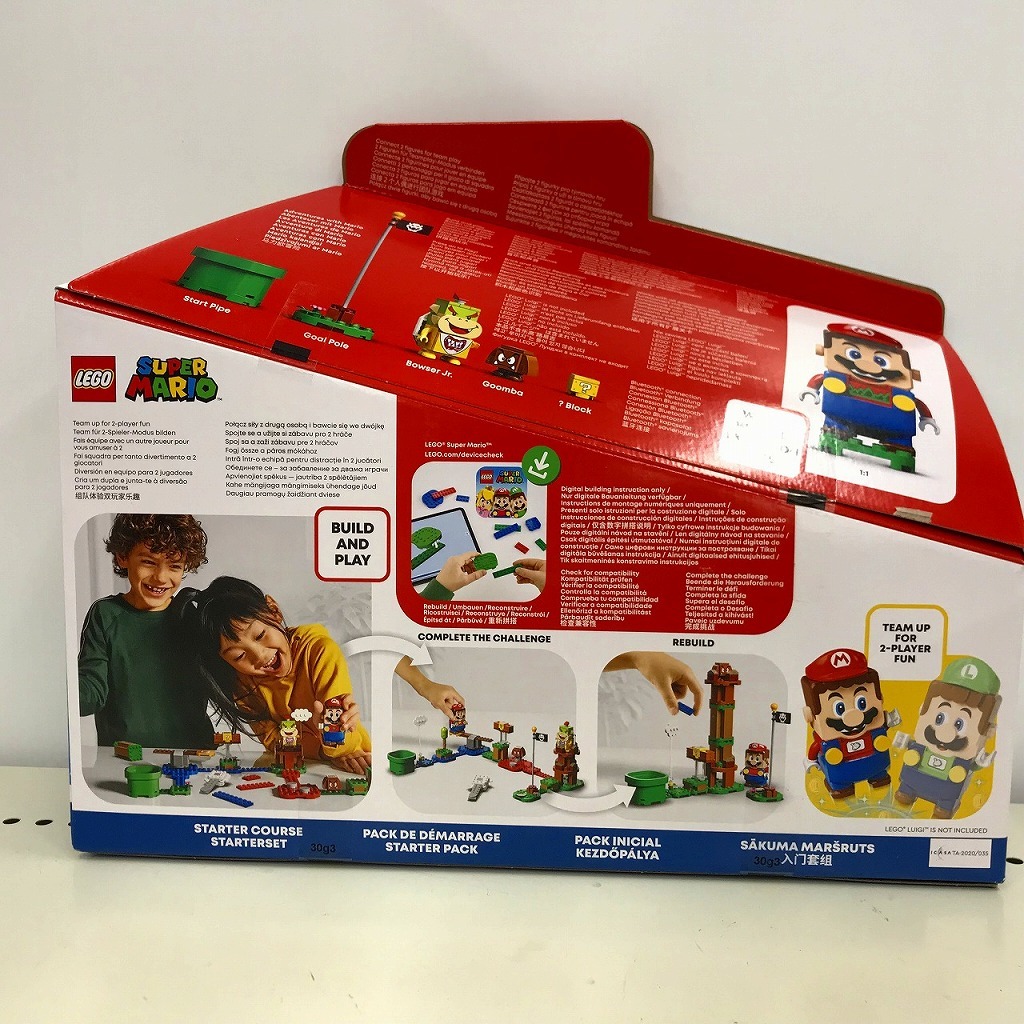 期間限定セール レゴ LEGO LEGO マリオとぼうけんのはじまりスターターセット 「レゴ スーパーマリオ」 71360の画像2