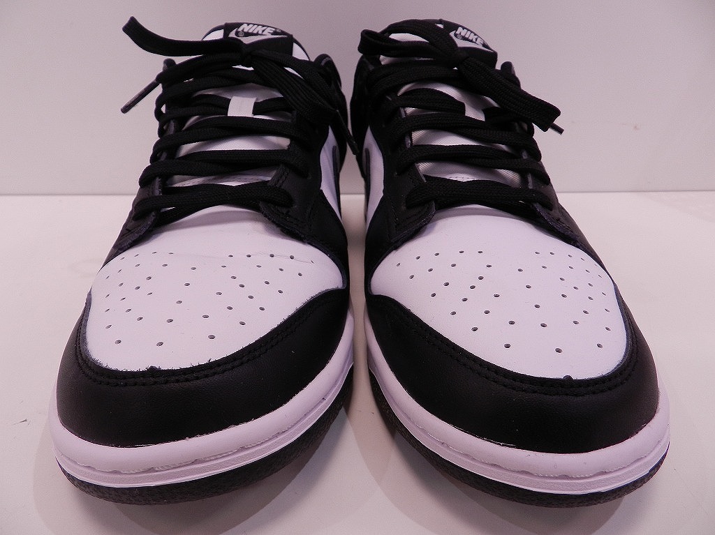 期間限定セール ナイキ NIKE WMNS DUNK LOW blk/wht DD1503-101_画像2