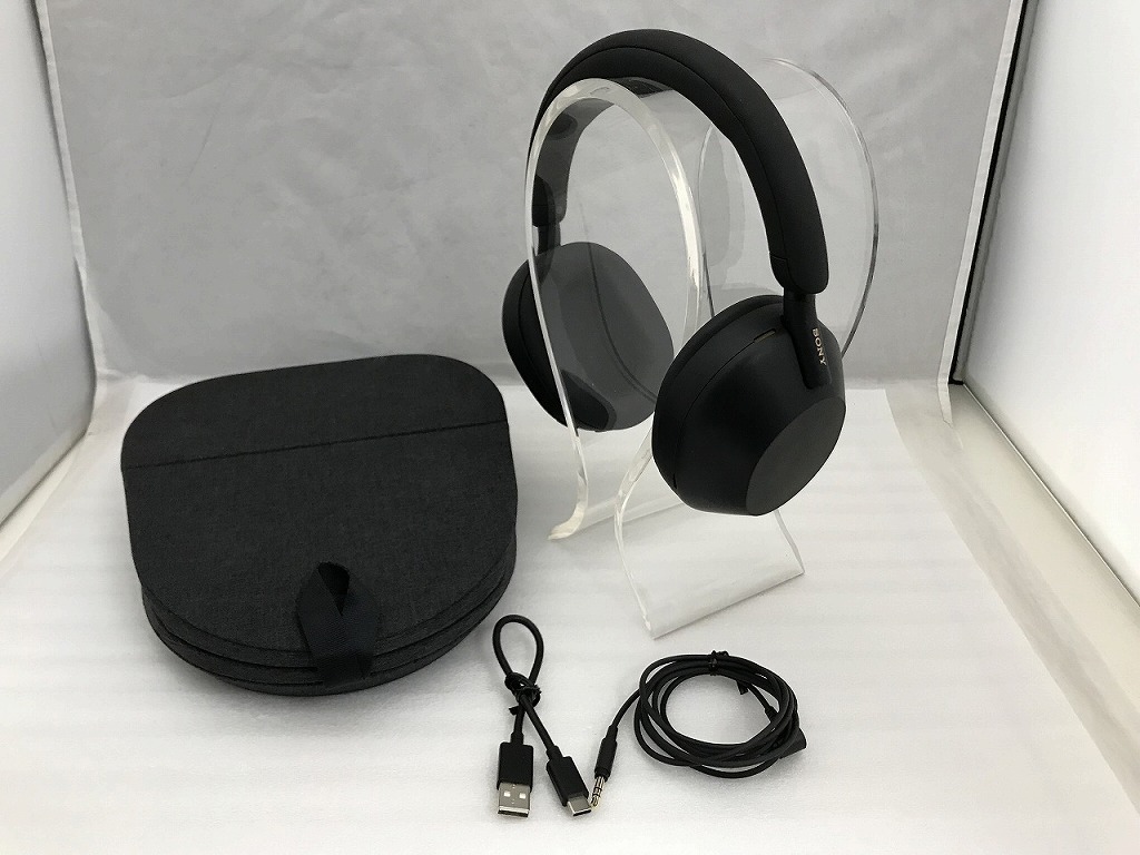 ソニー SONY ワイヤレスステレオヘッドホン ブラック WH-1000XM5