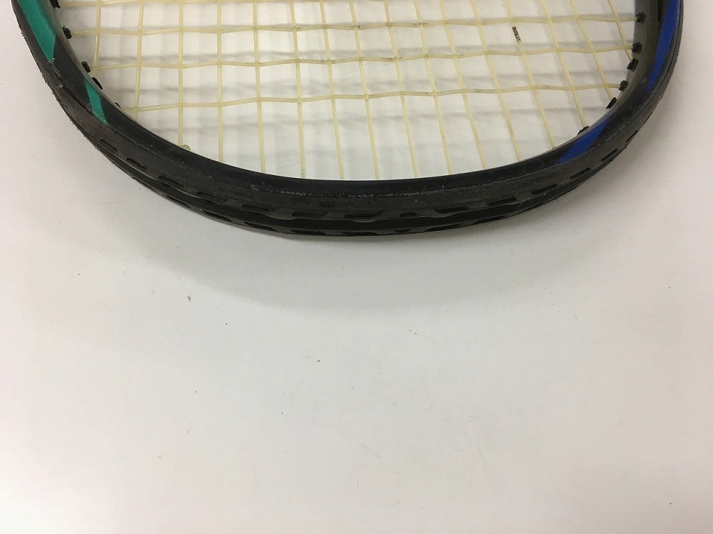 ヨネックス YONEX 【並品】硬式テニスラケット ブラック ブルー グリーン RD-8　MID SIZE PLUS　95_画像6