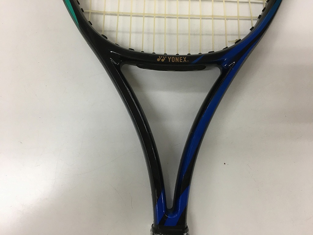 ヨネックス YONEX 【並品】硬式テニスラケット ブラック ブルー グリーン RD-8　MID SIZE PLUS　95_画像3