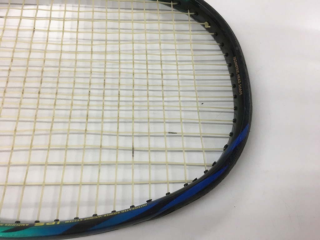 ヨネックス YONEX 【並品】硬式テニスラケット ブラック ブルー グリーン RD-8　MID SIZE PLUS　95_画像8