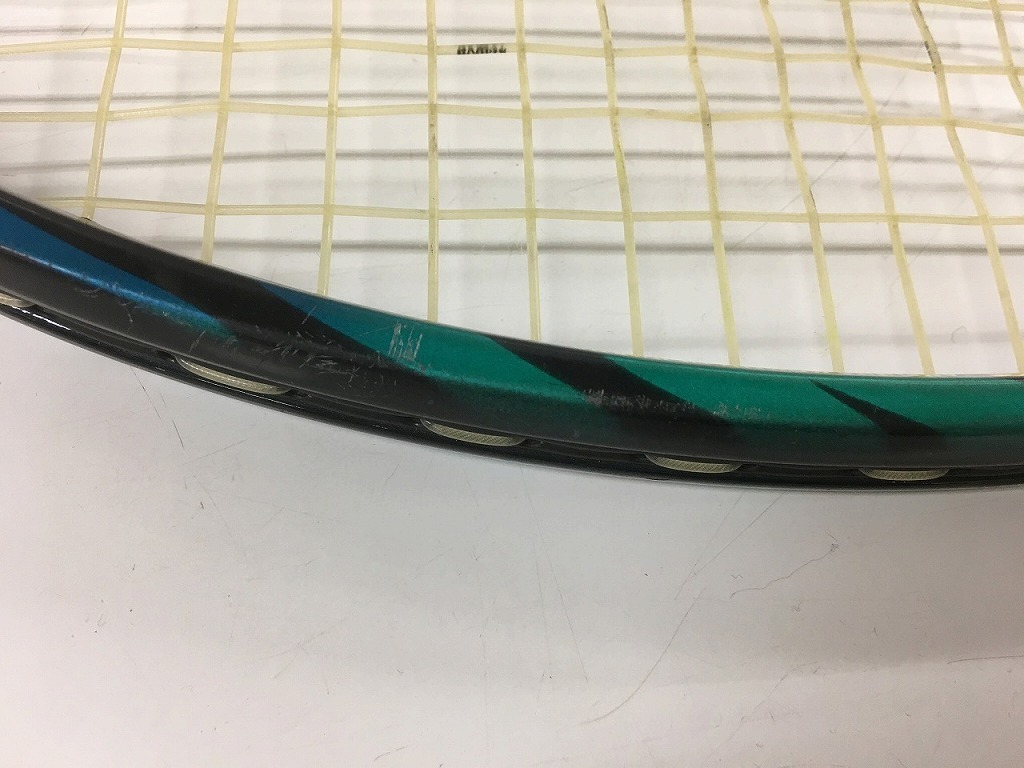 ヨネックス YONEX 【並品】硬式テニスラケット ブラック ブルー グリーン RD-8　MID SIZE PLUS　95_画像7