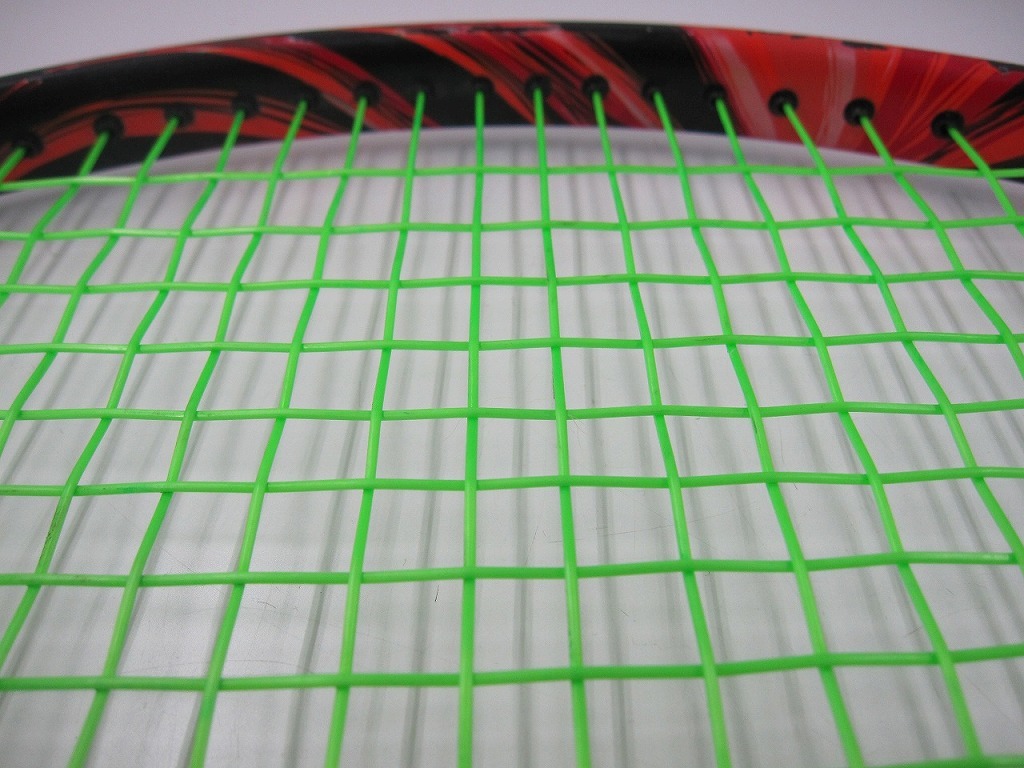 ヨネックス YONEX 【並品】 硬式テニスラケット 赤/黒/緑 VCORE DualG　97_画像6