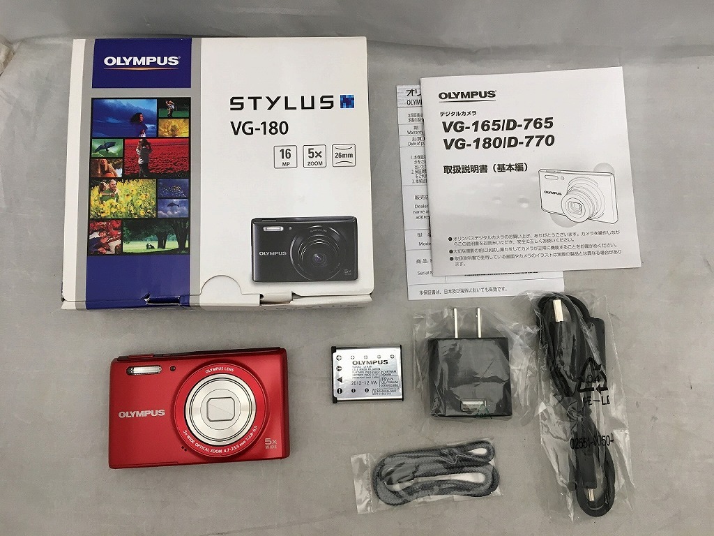 オリンパス OLYMPUS コンパクトデジタルカメラ VG-180