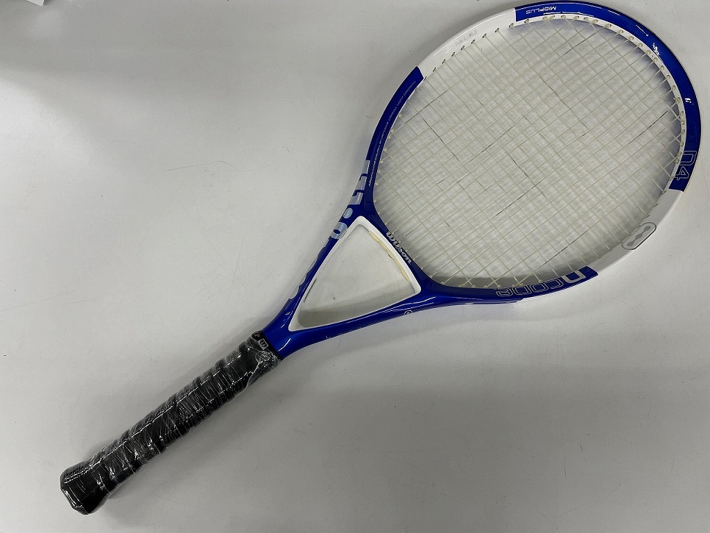 ウィルソン wilson 【並品】テニスラケット G2 ブルー ホワイト N CORE N4 2005_画像2