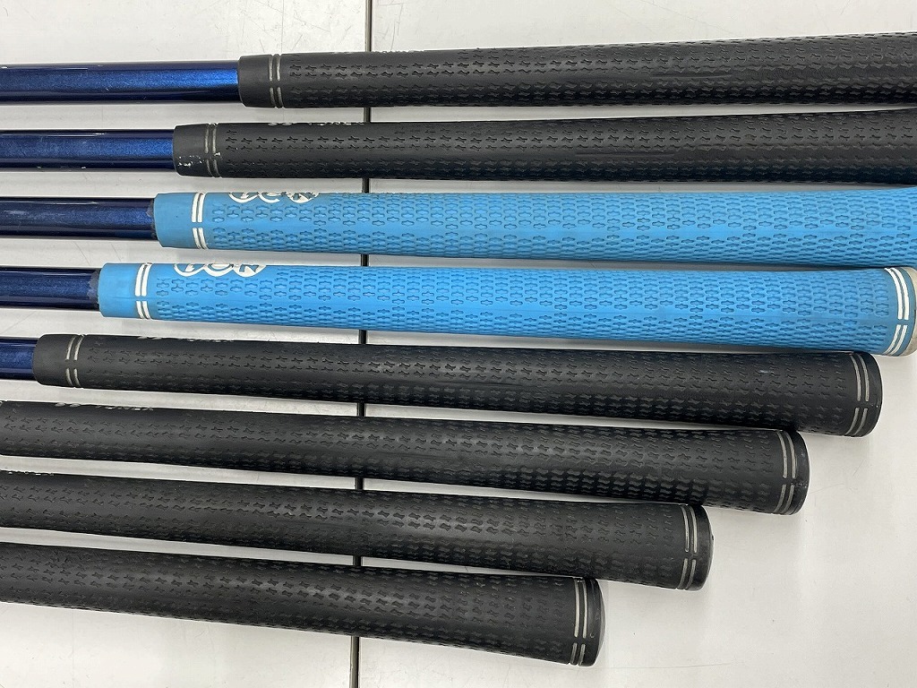 ヨネックス YONEX 【並品】右用アイアンセット8本 シルバーの画像7