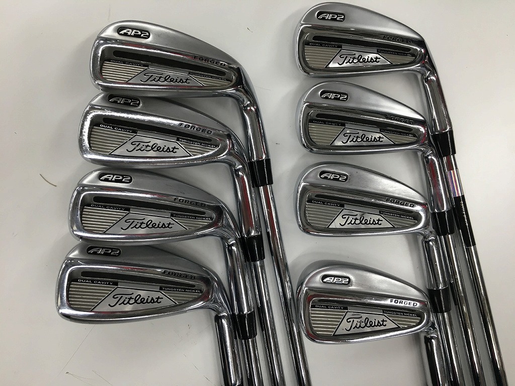 タイトリスト Titleist 【並品】右用アイアンセット 8本 S300 AP2_画像2