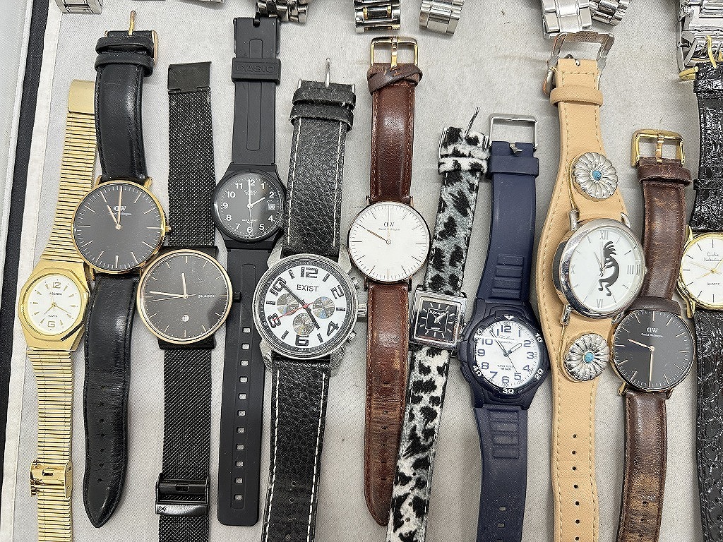 【1円スタート】 【ジャンク】SEIKO,CASIO,CITIZEN 等 腕時計 時計 まとめ売り 70点の画像2