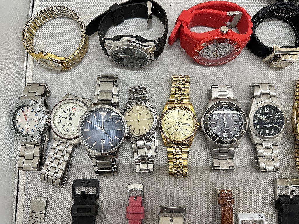 【1円スタート】 【ジャンク】SEIKO,CASIO,CITIZEN 等 腕時計 時計 まとめ売り 65点の画像4