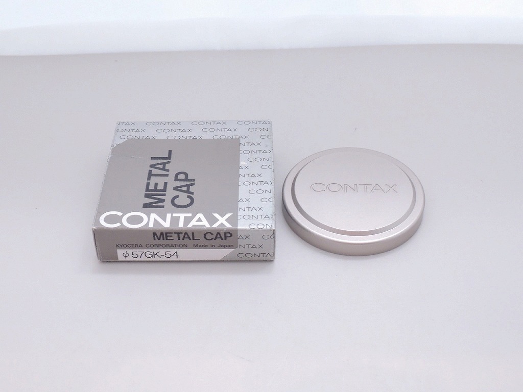 コンタックス CONTAX メタルレンズキャップ カブセ式 GK-54_画像1