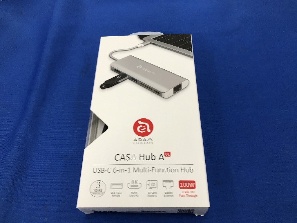 Ограниченная временная продажа [неиспользованная] Adam Elements Casa Hub A01 USB 3.1 Type-C 6 Port Hub Aapadhuba01gy