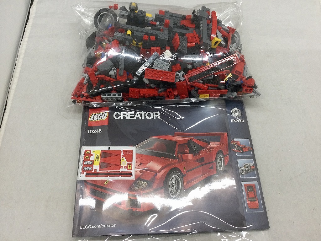 【1円スタート】 レゴ LEGO LEGO フェラーリ F40 「レゴ クリエイター」 10248の画像5