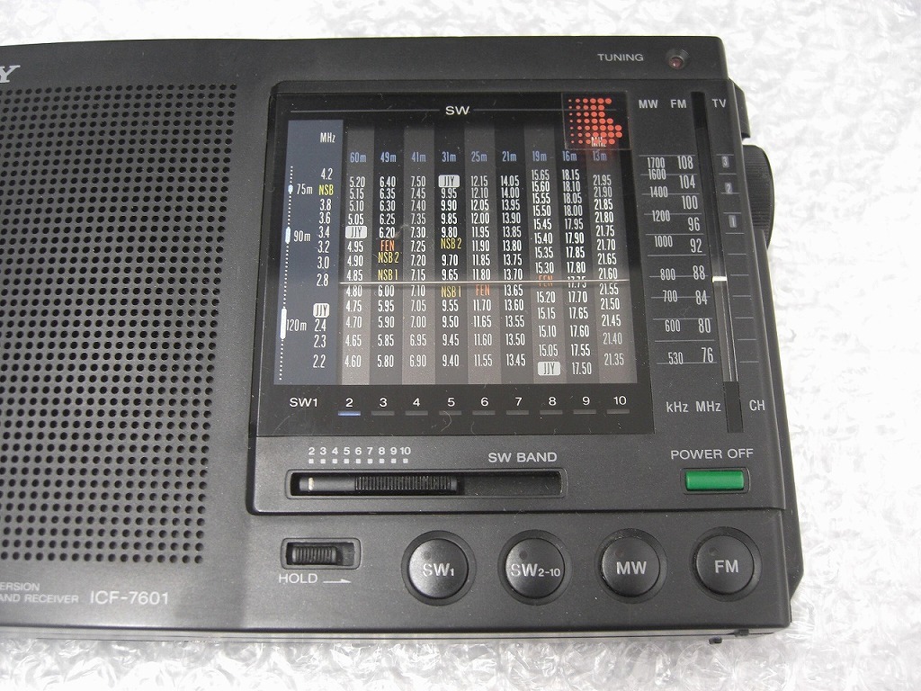 期間限定セール ソニー SONY 【ジャンク品】 ラジオ ICF-7601の画像3