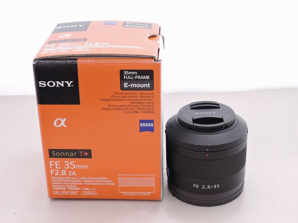 期間限定セール ソニー SONY Eマウント レンズ フルサイズ Sonnar T* FE 35mm F2.8 ZA_画像1