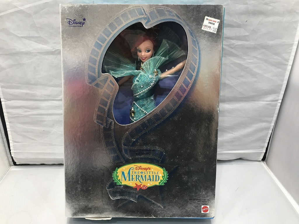 期間限定セール マテル MATTEL Disney COLLECTOR THE LITTLE MERMAID Aqua Fantasy Arielの画像1