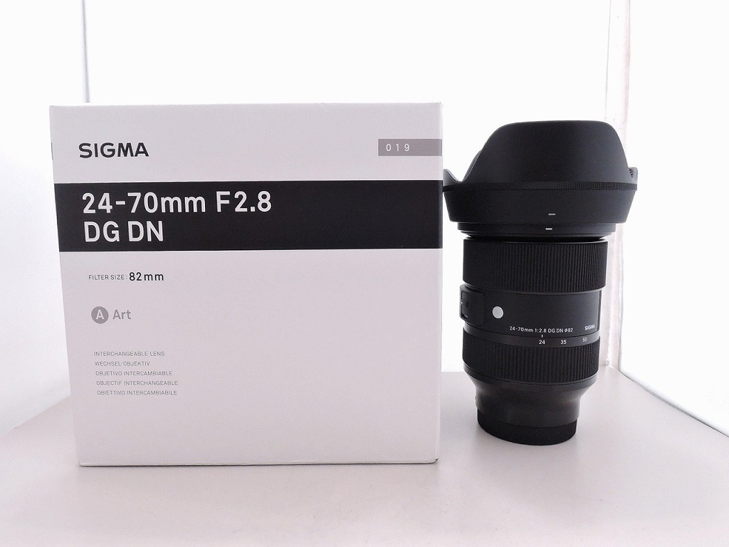 期間限定セール シグマ SIGMA Eマウント レンズ フルサイズ対応 24-70mm f2.8 DG DN Art　A019_画像1