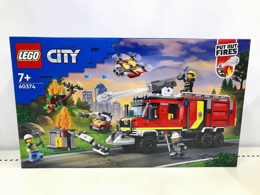 期間限定セール 【未使用】 レゴ LEGO レゴ シティ 消防指令トラック ★未開封品★ ６０３７４の画像1