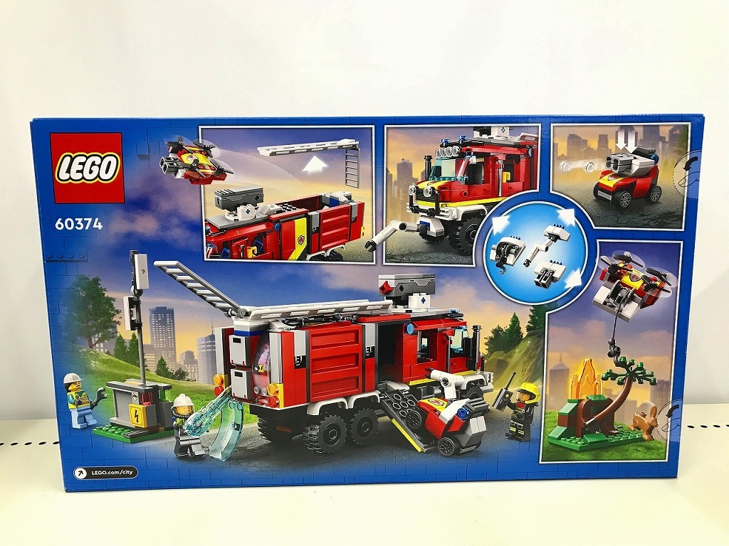 期間限定セール 【未使用】 レゴ LEGO レゴ シティ 消防指令トラック ★未開封品★ ６０３７４の画像2