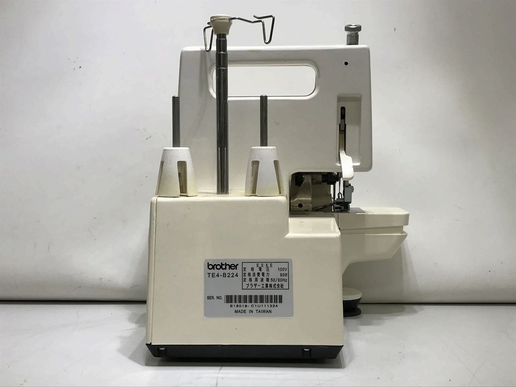  Brother brother Junk overlock sewing machine TE4-B224