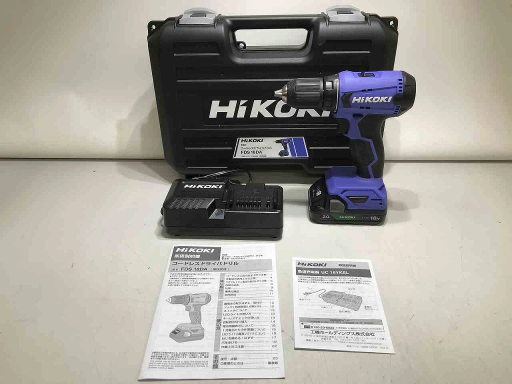 期間限定セール ハイコーキ HiKOKI コードレスドライバドリル FDS18DAの画像1