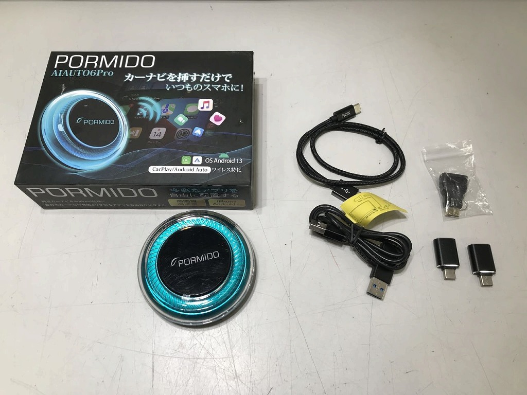 期間限定セール PORMIDO CarPlay AI Box AIAUTO06Pro_画像1