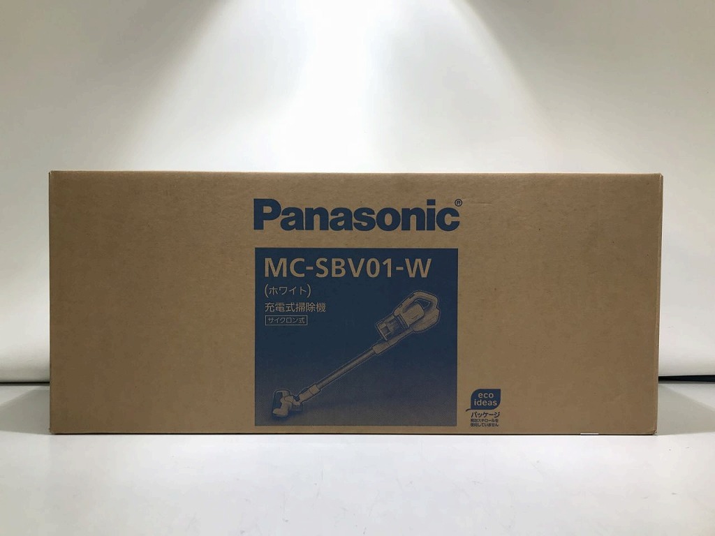 【未使用】 パナソニック Panasonic 充電式掃除機 MC-SBV01-Wの画像1