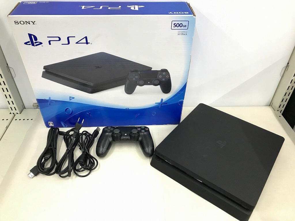 ソニー SONY PlayStation 4 ジェット・ブラック 500GB CUH-2200A ソニー SONY PlayStation 4 ジェット・ブラック 500GB CUH-2200A