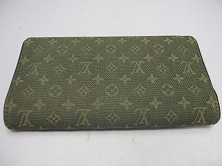 ルイヴィトン LOUIS VUITTON 三つ折り長財布 モノグラムミニ ポルトトレゾールインターナショナル M92443_画像2