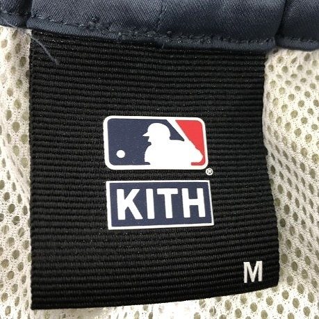 KITH×MLB ニューヨークヤンキーススネークスキンハーフパンツ ベージュ系 KH6303_画像8