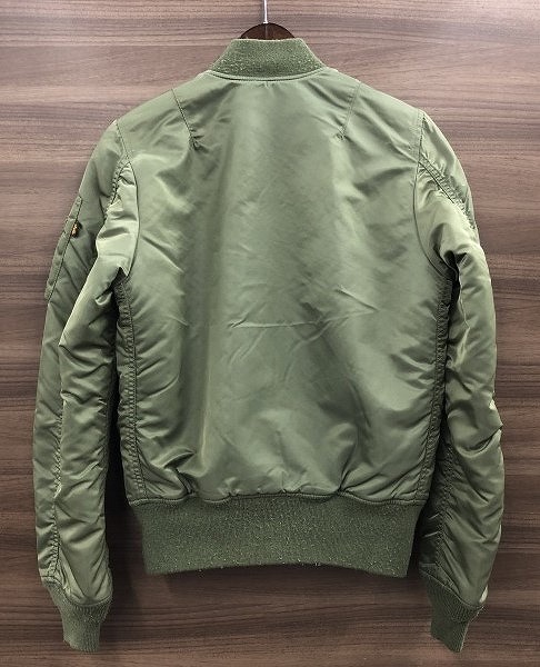 アルファインダストリーズ ALPHA INDUSTRIES EMODA エモダ レディース アウター MA-1 ブルゾン カーキ 無地 041630270001_画像2