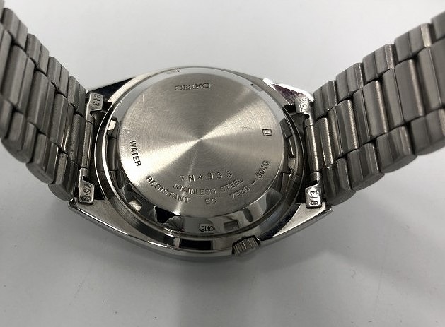 セイコー SEIKO 腕時計 自動巻き式 シルバー 文字盤/ホワイト系 7S26-3040_画像9