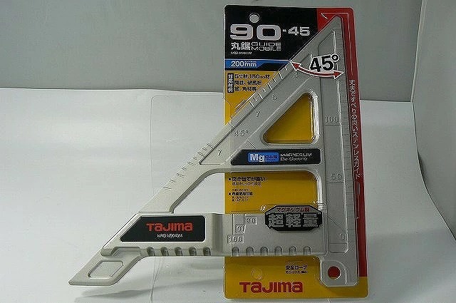 【未使用】 タジマ Tajima 丸鋸ガイド まるのこ 90度 45度 200ｍｍ MRG-M9045M_画像1
