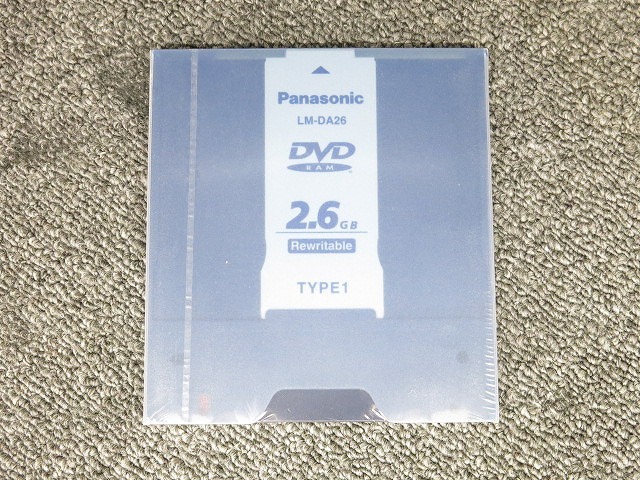 [Не используется] Panasonic [Не открыто] DVD-RAM TYPE-I 2,6 ГБ LM-DA26