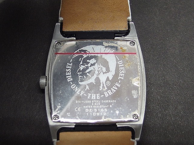 期間限定セール ディーゼル DIESEL メンズ 腕時計 アナログ レザー 革 ホワイト DZ5165_画像4