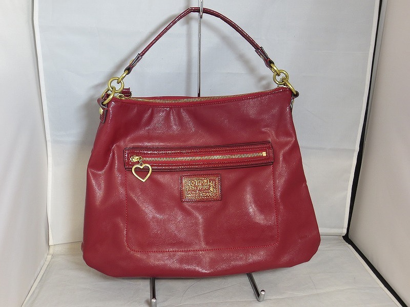 コーチ COACH ショルダーバッグ レッド F20108_画像1