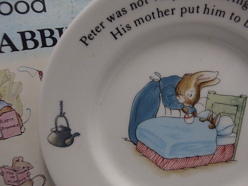 ウェッジウッド WEDGWOOD PETER RABBIT ピーターラビット プレート 箱付き 皿 食器 キッチン用品 NM717 5424_画像2