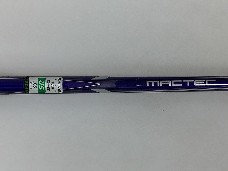 マグレガー MacGregor 右用ユーティリティ 4 ブルー系 MACTEC NV301_画像8